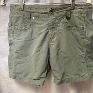Kuhl Hiking Shorts. Olive Green. Size 4